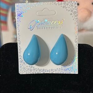 Sky Blue Teardrop Earrings